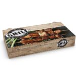 ΚΟΥΤΙ ΨΗΤ/ΛΕΙΟΥ GRILL ΣΟΥΒΛΑΚΙ ΜΕΓΑΛΟ  Τ24 (25Χ13X4,5) 10KG/157τμχ