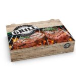 ΚΟΥΤΙ ΨΗΤ/ΛΕΙΟΥ GRILL 1/2KG ΜΕΡΙΔΑ ΜΟΝΗ Τ37 (22Χ16Χ5) 10KG/143τμχ