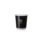 ΠΟΤΗΡΙ ΧΑΡΤΙΝΟ DW 8oz GOURMET ΜΑΥΡΟ (20Χ50ΤΜΧ)