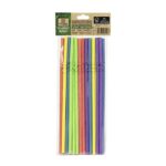 RETAIL ΚΑΛΑΜΑΚΙΑ ΧΑΡΤΙΝΑ TESSERA 5 ΧΡΩΜΑΤΑ ΣΠΑΣΤΑ 0,6Χ21cm FSC 4X25X25τεμ.
