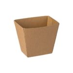 ΚΟΥΤΙ ΦΑΓΗΤΟΥ ΧΑΡΤΙΝΟ ΚΡΑΦΤ CHIP BOX (7×4,5×9) DURA SERIES FSC 10×50τεμ.