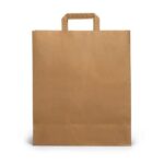 ΤΣΑΝΤΑ ΧΑΡΤΙΝΗ ΚΡΑΦΤ TAKE AWAY ΜΕ ΕΝΙΣΧΥΜΕΝΟ ΕΣΩ ΧΕΡΑΚΙ 32X21X29m 250TEM.