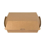 ΚΟΥΤΙ ΦΑΓΗΤΟΥ ΧΑΡΤΙΝΟ ΚΡΑΦΤ DINNER BOX (17,5x16,5x7,5cm) – DURA SERIES FSC 2×100τεμ.