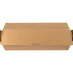 ΚΟΥΤΙ ΦΑΓΗΤΟΥ ΧΑΡΤΙΝΟ ΚΡΑΦΤ HOT DOG (21x7x7,5)- DURA SERIES FSC 6×50τεμ.