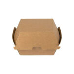 ΚΟΥΤΙ ΦΑΓΗΤΟΥ ΧΑΡΤΙΝΟ ΚΡΑΦΤ BURGER (10,5×10,5×8,5)- DURA SERIES FSC 6×60τεμ.