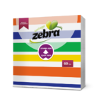 ZEBRA 60 ΧΑΡΤΟΠΕΤΣΕΤΕΣ 33Χ33 ΟΙΚΙΑΚΗ ΡΙΓΕ ΠΟΛ/ΜΗ x 20