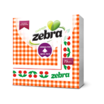 ZEBRA 75 ΧΑΡΤΟΠΕΤΣΕΤΕΣ 33Χ33 ΟΙΚΙΑΚΗ ΚΕΡΑΣΙ x 16
