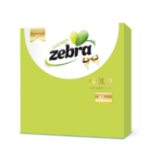 ZEBRA 45 ΧΑΡΤΟΠΕΤΣΕΤΕΣ 33x33 ΠΡΑΣΙΝΗ 2ΦΥΛΛΗ x 20