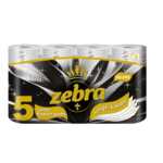 ZEBRA ΧΑΡΤΙ ΥΓΕΙΑΣ 5ΦΥΛΛΟ 140gr 8ΡΟΛΑ Χ 7