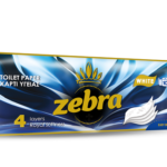 ZEBRA ΧΑΡΤΙ ΥΓΕΙΑΣ 4ΦΥΛΛΟ 95gr 10ΡΟΛΑ Χ 6