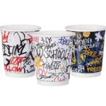 ΠΟΤΗΡΙ ΧΑΡΤΙΝΟ DW GRAFFITI MIX 8oz 20Χ25ΤΕΜ.