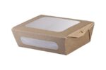 ΣΚΕΥΟΣ ΦΑΓΗΤΟΥ ΚΡΑΦΤ 1500ml (20,4x14x7) ΜΕ ΕΝΣΩΜ/ΝΟ ΔΙΠΛΟ ΠΑΡΑΘΥΡΟ PET 4Χ50ΤΕΜ.