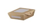 ΣΚΕΥΟΣ ΦΑΓΗΤΟΥ ΚΡΑΦΤ 500ml (12x12x4) ΜΕ ΕΝΣΩΜ/ΝΟ ΔΙΠΛΟ ΠΑΡΑΘΥΡΟ PET 6Χ50ΤΕΜ.