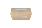 ΣΚΕΥΟΣ ΦΑΓΗΤΟΥ ΚΡΑΦΤ 500ml (12x12x4) ΜΕ ΕΝΣΩΜ/ΝΟ ΔΙΠΛΟ ΠΑΡΑΘΥΡΟ PET 6Χ50ΤΕΜ. - Image 2
