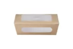 ΣΚΕΥΟΣ ΦΑΓΗΤΟΥ ΚΡΑΦΤ 750ml (16x12x5) ΜΕ ΕΝΣΩΜ/ΝΟ ΔΙΠΛΟ ΠΑΡΑΘΥΡΟ PET 4Χ50ΤΕΜ. - Image 2