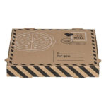 ΚΟΥΤΙ ΠΙΤΣΑΣ LETTER DESIGN 26x26x4cm FSC 100ΤΕΜ