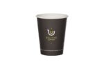 ΠΟΤΗΡΙ ΧΑΡΤΙΝΟ SW GOURMET ΜΑΥΡΟ NEW DESIGN 8oz  20Χ50ΤΕΜ.