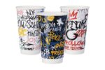 ΠΟΤΗΡΙ ΧΑΡΤΙΝΟ DW GRAFFITI MIX 16oz 20Χ25ΤΕΜ.