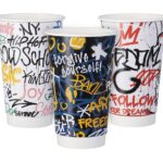 ΠΟΤΗΡΙ ΧΑΡΤΙΝΟ DW GRAFFITI MIX 16oz 20Χ25ΤΕΜ.