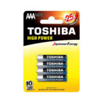 ΜΠΑΤΑΡΙΑ TOSHIBA ΑΛΚΑΛΙΚΗ AΑΑ LR03GCP BP-4 12ΤΕΜ