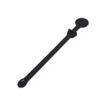 ΜΑΥΡΟΣ ΑΝΑΔΕΥΤΗΡΑΣ ΠΟΛΛΑΠΛΩΝ ΧΡΗΣΕΩΝ STOPPER 12cm 500ΤΕΜ