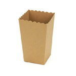 POPCORN BOX ΜΕΣΑΙΟ 7Χ7-9Χ19cm 1,6lt 500ΤΕΜ