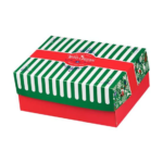ΚΟΥΤΙ ΖΑΧ/ΚΗΣ CHRISTMAS ME ΕΠΙΣΤΡΩΣΗ ΑΛΟΥΜΙΝΙΟΥ Κ6 10KG