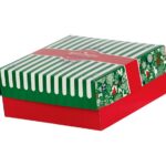 ΚΟΥΤΙ ΖΑΧ/ΚΗΣ CHRISTMAS ME ΕΠΙΣΤΡΩΣΗ ΑΛΟΥΜΙΝΙΟΥ Κ8 10KG