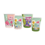RETAIL ΠΟΤΗΡΙ ΧΑΡΤΙΝΟ SW 8oz 4KIDS LEAFY & WINDY (24Χ8ΤΜΧ)