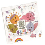 RETAIL ΧΑΡΤΟΠΕΤΣΕΤΕΣ 33x33cm TESSERA 4KIDS 15x20ΤΕΜ