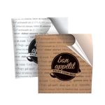 ΧΑΡΤΙΝΟ ΣΑΚΟΥΛΑΚΙ ΒΕΖΕΤΑΛ ΓΩΝΙΑ ΚΑΦΕ 'BON APPETIT' 13Χ19cm 10KG