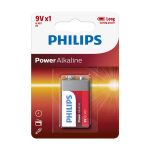 ΜΠΑΤΑΡΙΑ PHILIPS AΛΚΑΛΙΚΗ 6LR61 9V 12TEM