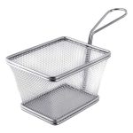 ΦΡΙΤΟΥΡΑ ΣΕΡΒΙΡΙΣΜΑΤΟΣ INOX ΤΕΤΡΑΓΩΝΗ 12,5x10x7,7hcm