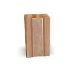 ΧΑΡΤΙΝΟ ΣΑΚΟΥΛΑΚΙ KΡΑΦΤ ΜΕ ΠΑΡΑΘΥΡΟ 12x28cm 10KG