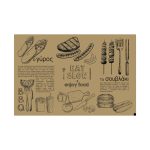 ΣΟΥΠΛΑ ΚΡΑΦΤ ΚΑΦΕ Α' "EAT SLOW" 25Χ35 1000ΤΕΜ (7kg)