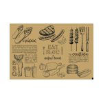 ΣΟΥΠΛΑ ΚΡΑΦΤ ΚΑΦΕ Β' "EAT SLOW" 25Χ35 1000ΤΕΜ (7kg)
