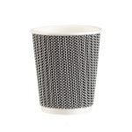 ΠΟΤΗΡΙ ΧΑΡΤΙΝΟ 8oz RW ΜΑΥΡΟ/ΓΚΡΙ ΔΥΧΤΙ 20Χ25ΤΕΜ.