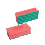 PURACTIVE ΣΦΟΥΓΓΑΡΙ ΠΡΑΣΙΝΟ ΦΙΜΠΡΑ ΜΕ ΡΟΖ ΛΑΒΗ 8,5x13,5cm