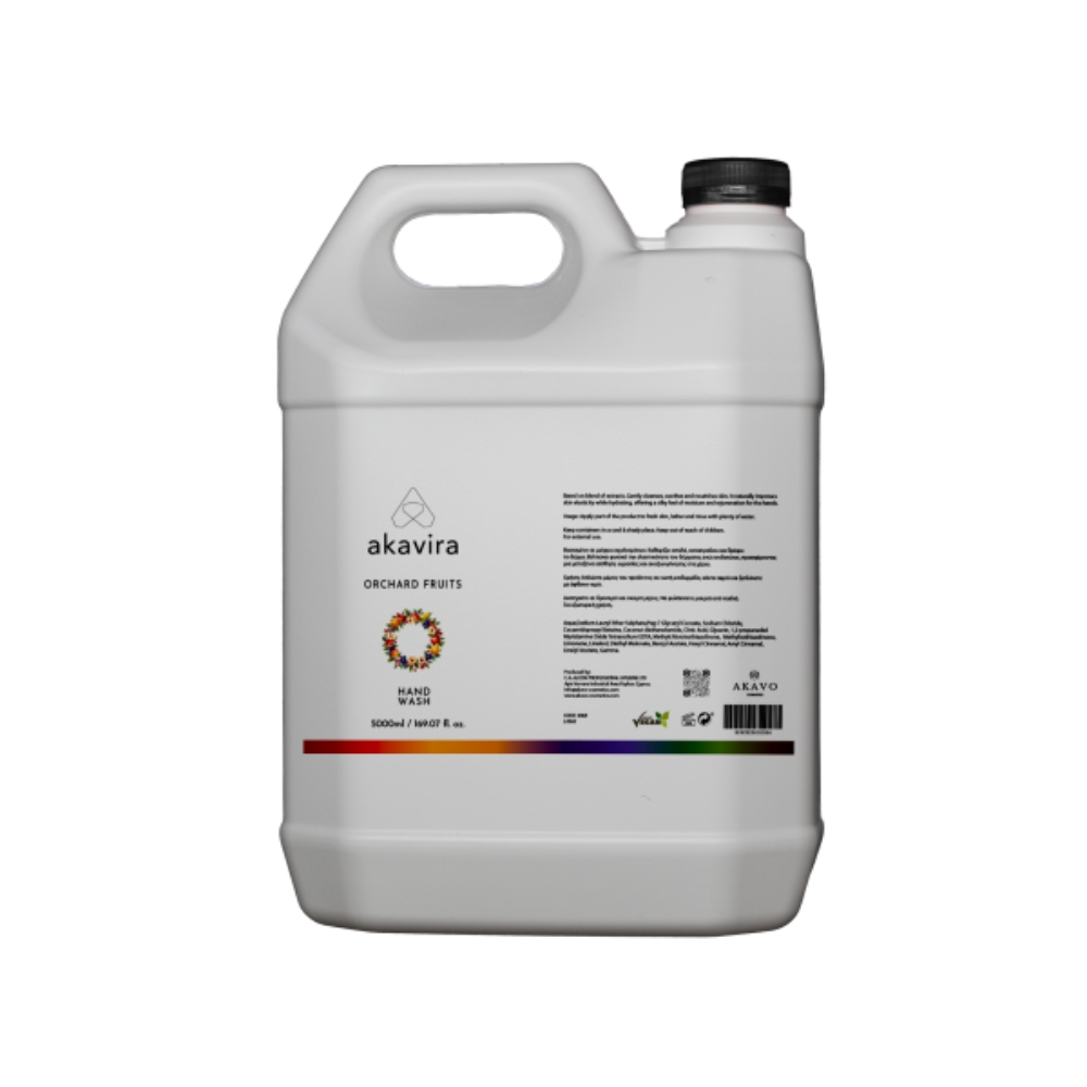 AKAVIRA HAND WASH ORCHARD FRUITS 5LT (4ΤΜΧ/ΚΙΒ)