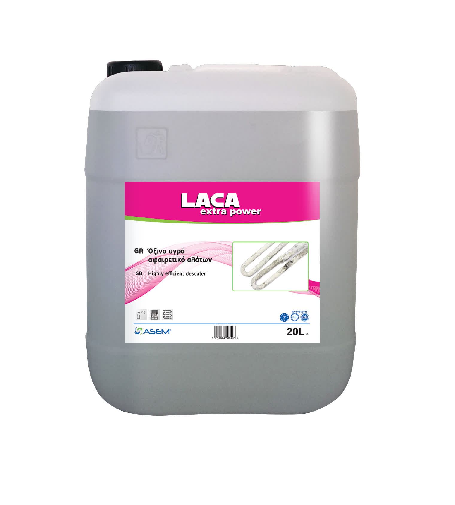 laca-extra-20lt ASEM LACA EXTRA POWER ΑΦΑΙΡΕΤΙΚΟ ΑΛΑΤΩΝ ΕΠΑΓΓ. ΣΥΣΚΕΥΩΝ 5LT (2TΕM/ΚΙΒ) - Image 1